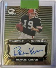 Bernie Kosar [Red] Football Cards 2021 Panini Chronicles Invincible Autographs Prices