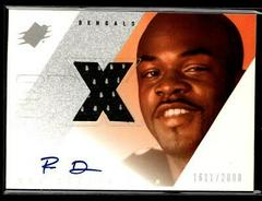 Ron Dugans [Signed Jersey] #151 Football Cards 2000 Spx Prices