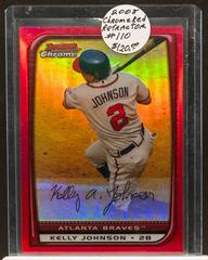 Kelly Johnson [Blue Refractor] #110 Baseball Cards 2008 Bowman Chrome Prices