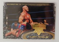 Kurt Angle [Gold] Wrestling Cards 2004 Fleer WWE WrestleMania XX Prices