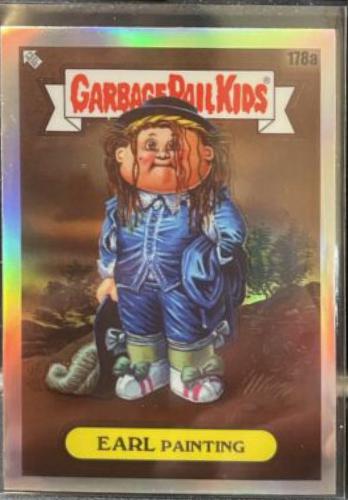 EARL Painting [Refractor] #178a 2022 Garbage Pail Kids Chrome