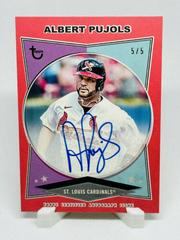 Albert Pujols [Red] #AC-AP Baseball Cards 2023 Topps Brooklyn Collection Autographs Prices