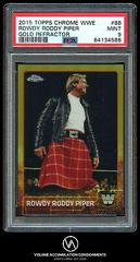 Rowdy Roddy Piper [Gold] Wrestling Cards 2015 Topps Chrome WWE Prices