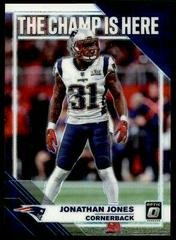Jonathan Jones Football Cards 2019 Donruss Optic The Champ is Here Prices