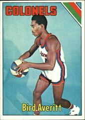Bird Averitt #229 Basketball Cards 1975 Topps Prices