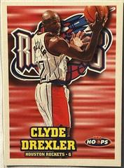 Clyde Drexler #58 Basketball Cards 1997 Hoops Prices