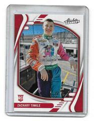 Zachary Tinkle [Red] #20 Racing Cards 2022 Panini Chronicles Nascar Absolute Prices