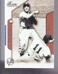 Phil Rizzuto #10 Baseball Cards 2003 Flair Greats Prices