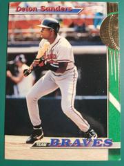 Deion Sanders #22 Baseball Cards 1993 Stadium Club Braves Prices