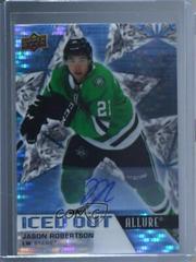 Jason Robertson [Autograph] Hockey Cards 2021 Upper Deck Allure Iced Out Prices