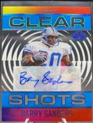 Barry Sanders [Signature Light Blue] #CS-14 Football Cards 2021 Panini Illusions Clear Shots Prices