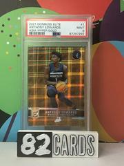 Anthony Edwards [Asia Hyper Gold] #1 Basketball Cards 2021 Panini Donruss Elite Prices