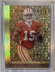 Michael Crabtree #87 Football Cards 2011 Panini Gold Standard Prices