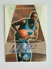 Ndudi Ebi #NE-A Basketball Cards 2003 SP Authentic Signatures Prices