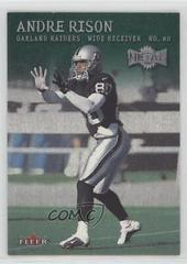 Andre Rison [Emerald] #172 Football Cards 2000 Fleer Metal Prices