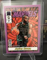 Jaylen Brown [Purple] #4 Basketball Cards 2023 Panini Donruss Net Marvels Prices