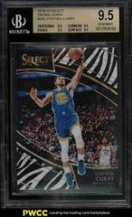 Stephen Curry [Zebra Prizm] #205 Basketball Cards 2018 Panini Select Prices