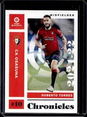 Roberto Torres [Blue] Soccer Cards 2021 Panini Chronicles La Liga Prices