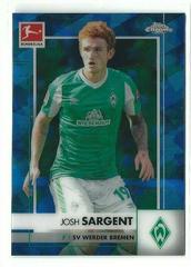 Josh Sargent [Blue Refractor] Soccer Cards 2020 Topps Chrome Bundesliga Prices