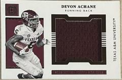 Devon Achane #ERS-DA Football Cards 2023 Panini Chronicles Draft Picks Encased Substantial Rookie Swatches Prices