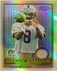 Marvin Harrison [Refractor] Football Cards 1996 Topps Chrome Prices
