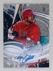 Jo Adell [Autograph] #TY-JA Baseball Cards 2018 Bowman High Tek Tides of Youth Prices