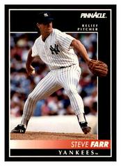 Steve Farr #206 Baseball Cards 1992 Pinnacle Prices
