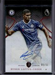 Ruben Loftus Cheek [Autograph Red] Soccer Cards 2016 Topps Premier Gold Prices