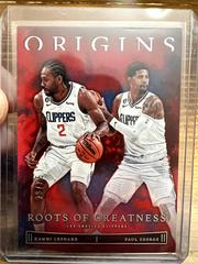 Kawhi Leonard, Paul George [Red] #16 Basketball Cards 2022 Panini Origins Roots Of Greatness Prices