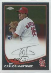 Carlos Martinez Baseball Cards 2013 Topps Chrome Rookie Autograph Prices