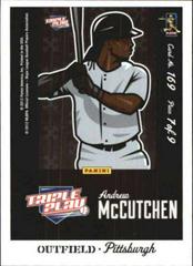 Andrew McCutchen Baseball Cards 2012 Panini Triple Play Prices