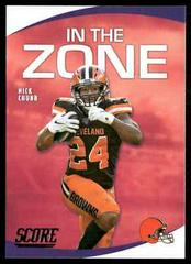 Nick Chubb Football Cards 2020 Panini Score in the Zone Prices