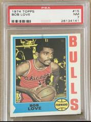 Bob Love #15 Basketball Cards 1974 Topps Prices