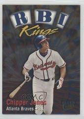 Chipper Jones #10RK Baseball Cards 1999 Ultra R.B.I. Kings Prices