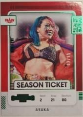 Asuka [Green] Wrestling Cards 2022 Panini Chronicles WWE Prices