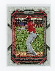 Elly De La Cruz [White Sparkle] #92 Baseball Cards 2023 Panini Prizm Prices
