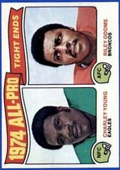 C.Young, R.Odoms [All Pro Tight Ends] Football Cards 1975 Topps Prices