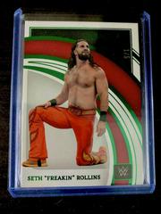 Seth “Freakin” Rollins [Green] Wrestling Cards 2022 Panini Immaculate WWE Prices