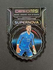 Marc Andre ter Stegen [Red Pulsar] #4 Soccer Cards 2022 Panini Obsidian Supernova Prices
