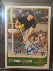 Trevor Rogers [Autograph] Baseball Cards 2022 Topps 582 Montgomery Club Set 1 Prices
