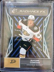 Maxime Comtois #RFX-22 Hockey Cards 2021 SPx Radiance FX Prices
