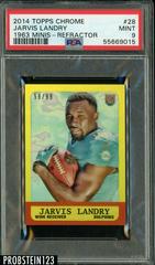 Jarvis Landry [Refractor] #28 Football Cards 2014 Topps Chrome 1963 Minis Prices