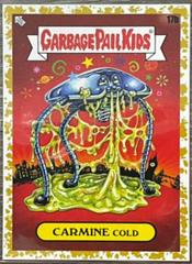 Carmine Cold [Gold] #17b Garbage Pail Kids Book Worms Prices