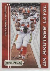 Nick Chubb [Gold] Football Cards 2019 Panini Rookies & Stars on Another Level Prices