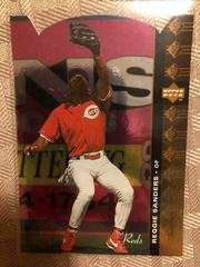 Reggie Sanders [Die Cut] Baseball Cards 1994 SP Prices