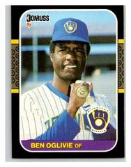 Ben Oglivie #419 Baseball Cards 1987 Donruss Prices