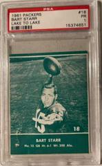 Bart Starr #18 Football Cards 1961 Lake to Lake Packers Prices