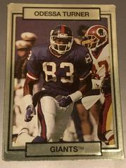 Odessa Turner #190 Football Cards 1990 Action Packed Prices