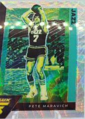 Pete Maravich [Silver Wave] Basketball Cards 2020 Panini Flux Prices