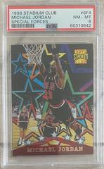 Michael Jordan [Special Forces] #SF4 Basketball Cards 1996 Topps Prices
